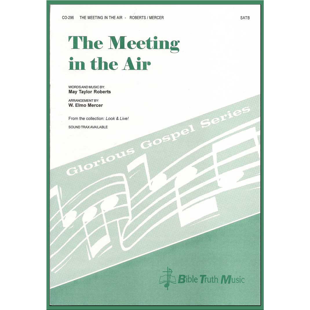 the meeting in the air choral octavo download bible truth music what a meeting in the air sheet music